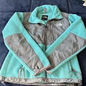 The North Face Women's Jacket in Aqua and Gray